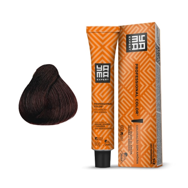 Tonalizante Professional N. 5.5 Castanho Claro Acaju - Yamá-be06a226-4da6-4358-9105-4189d394b02d