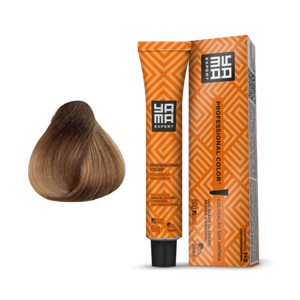 Tonalizante Professional N. 7.7 Louro Médio Marrom - Yamá-8ecff811-db36-4f3e-9eef-fd6fd3f8c5a0