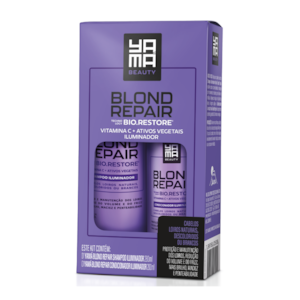Yama Blond Repair Kit Shampoo Iluminador 280ml + Condicionador 200ml